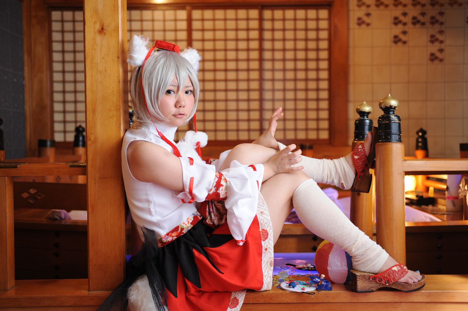 兎丘なこ (Ukyuu Nako) 《Touhou Project》Cirno+Inubashiri Momiji [Black★pumpkin]
