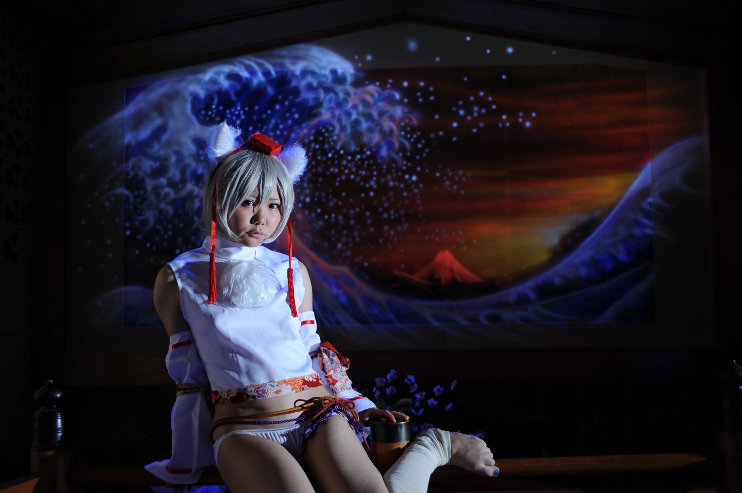 兎丘なこ (Ukyuu Nako) 《Touhou Project》Cirno+Inubashiri Momiji [Black★pumpkin]