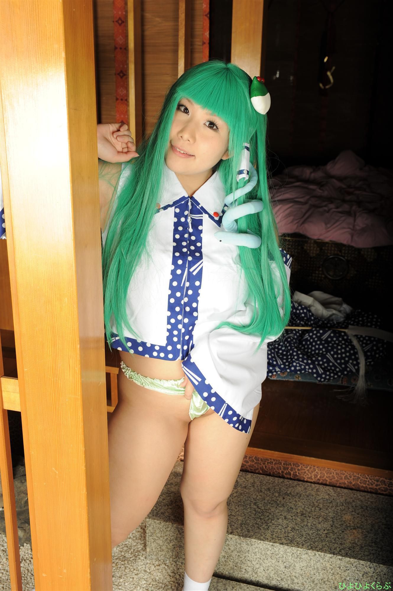 丹雫ひよ (Nishizuku Hiyo) 《Touhou Project》Kochiya Sanae 早苗ちゃん  [HiyoHiyo Club]