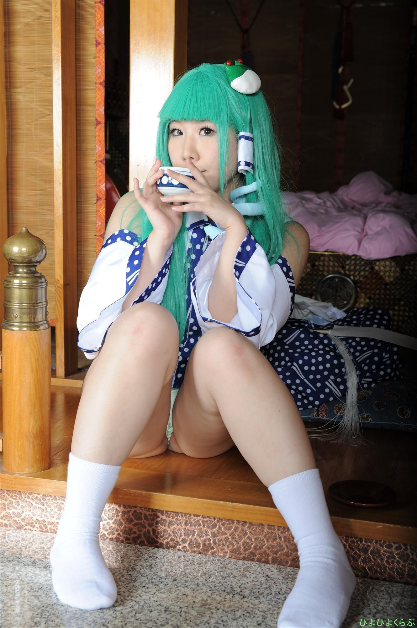 丹雫ひよ (Nishizuku Hiyo) 《Touhou Project》Kochiya Sanae 早苗ちゃん  [HiyoHiyo Club]