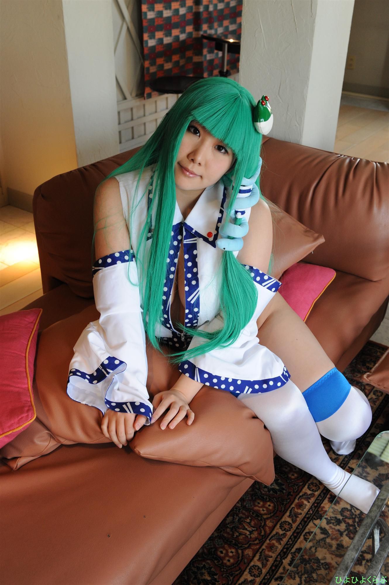 丹雫ひよ (Nishizuku Hiyo) 《Touhou Project》Kochiya Sanae 早苗ちゃん  [HiyoHiyo Club]