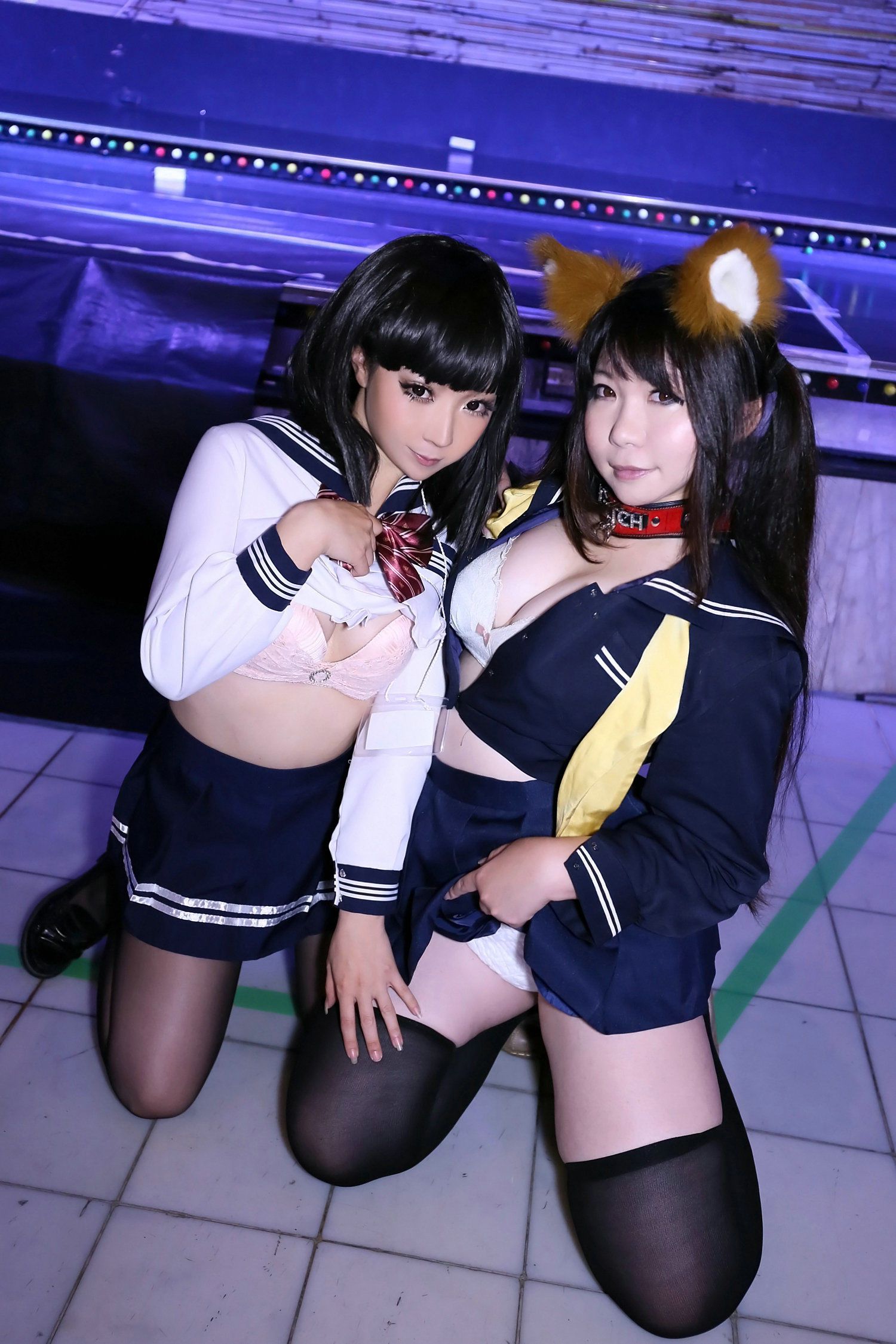 日暮りん(Higurashi Rin)&Higurashi Ran(日暮らん) [きつねっ狐倶楽部 2期生 School Girl [日暮企画]