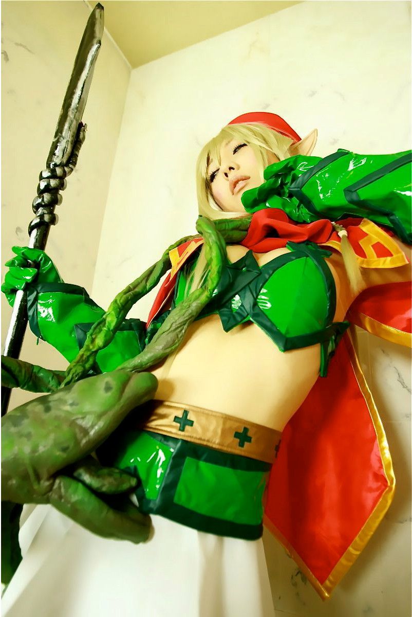 華群みさき(Hanamura Misaki) 《Queen s Blade》Alice+Alleyne+Echidna  [HONEY BUNNY]