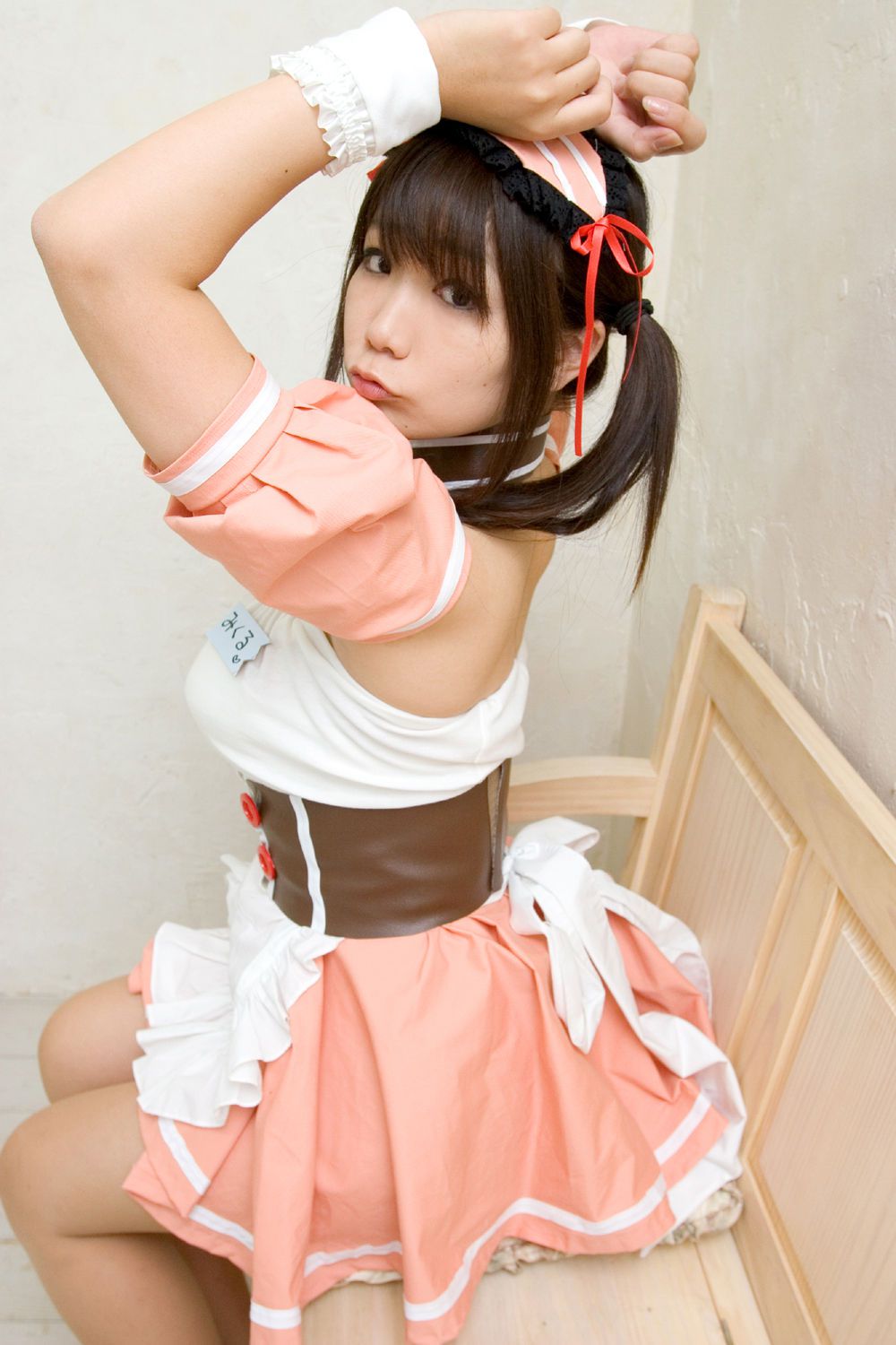 Chiyoko(チョコボール向囲) 《Suzumiya Haruhi no Yuuutsu》Suzumiya Haruhi+Asahina Mikuru