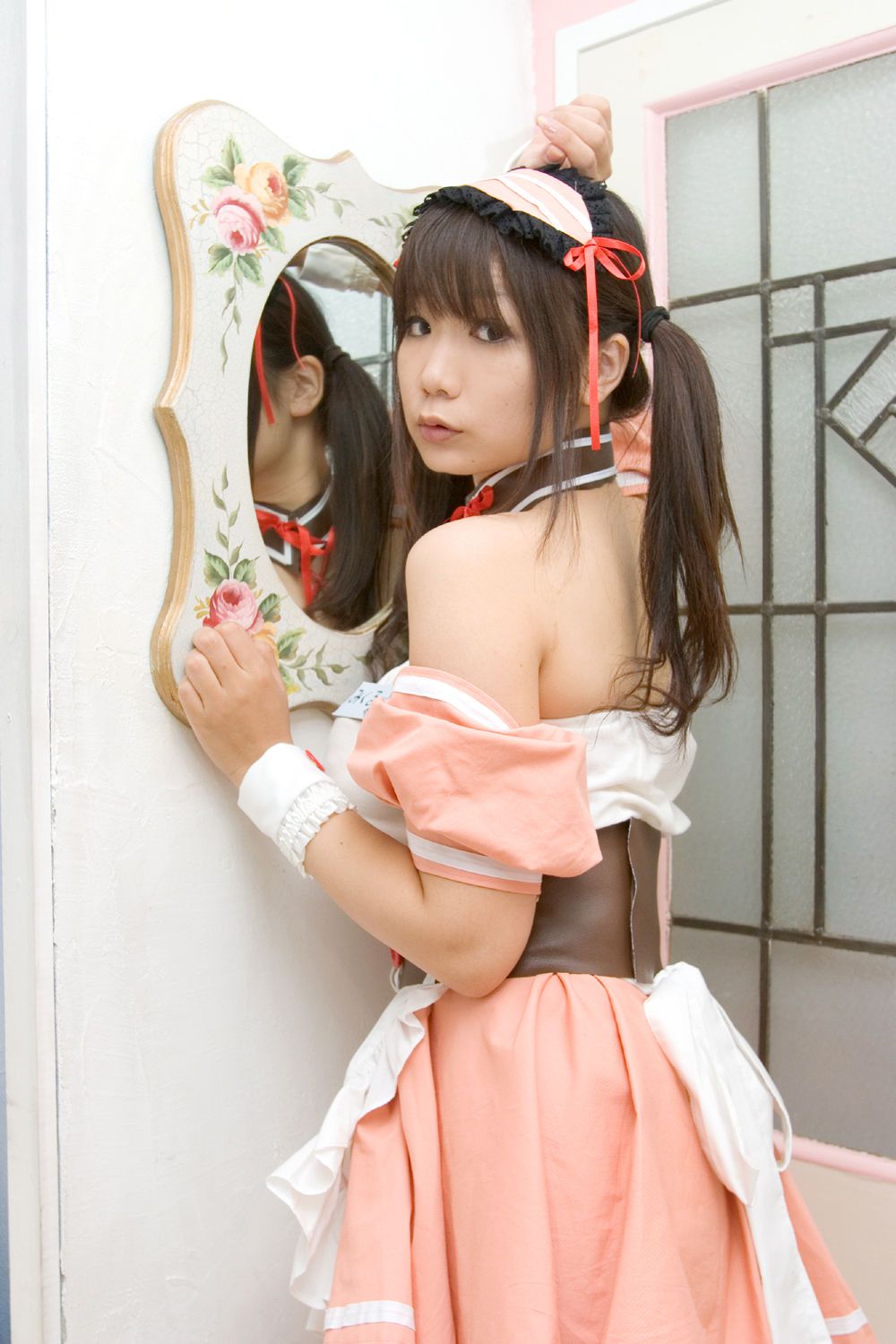 Chiyoko(チョコボール向囲) 《Suzumiya Haruhi no Yuuutsu》Suzumiya Haruhi+Asahina Mikuru