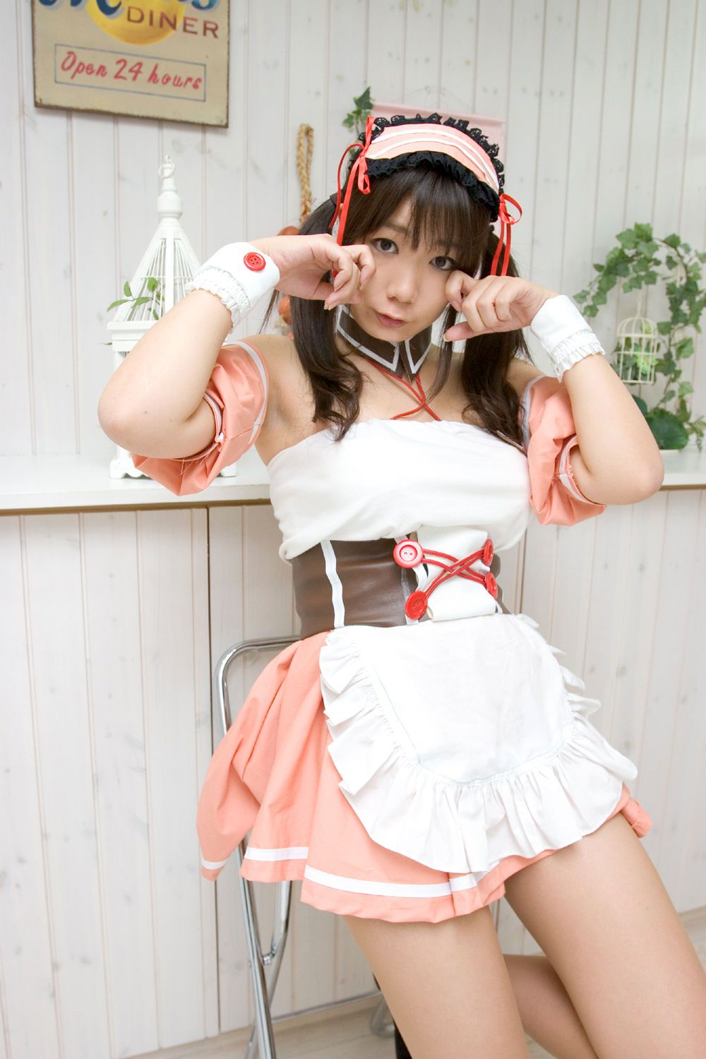 Chiyoko(チョコボール向囲) 《Suzumiya Haruhi no Yuuutsu》Suzumiya Haruhi+Asahina Mikuru