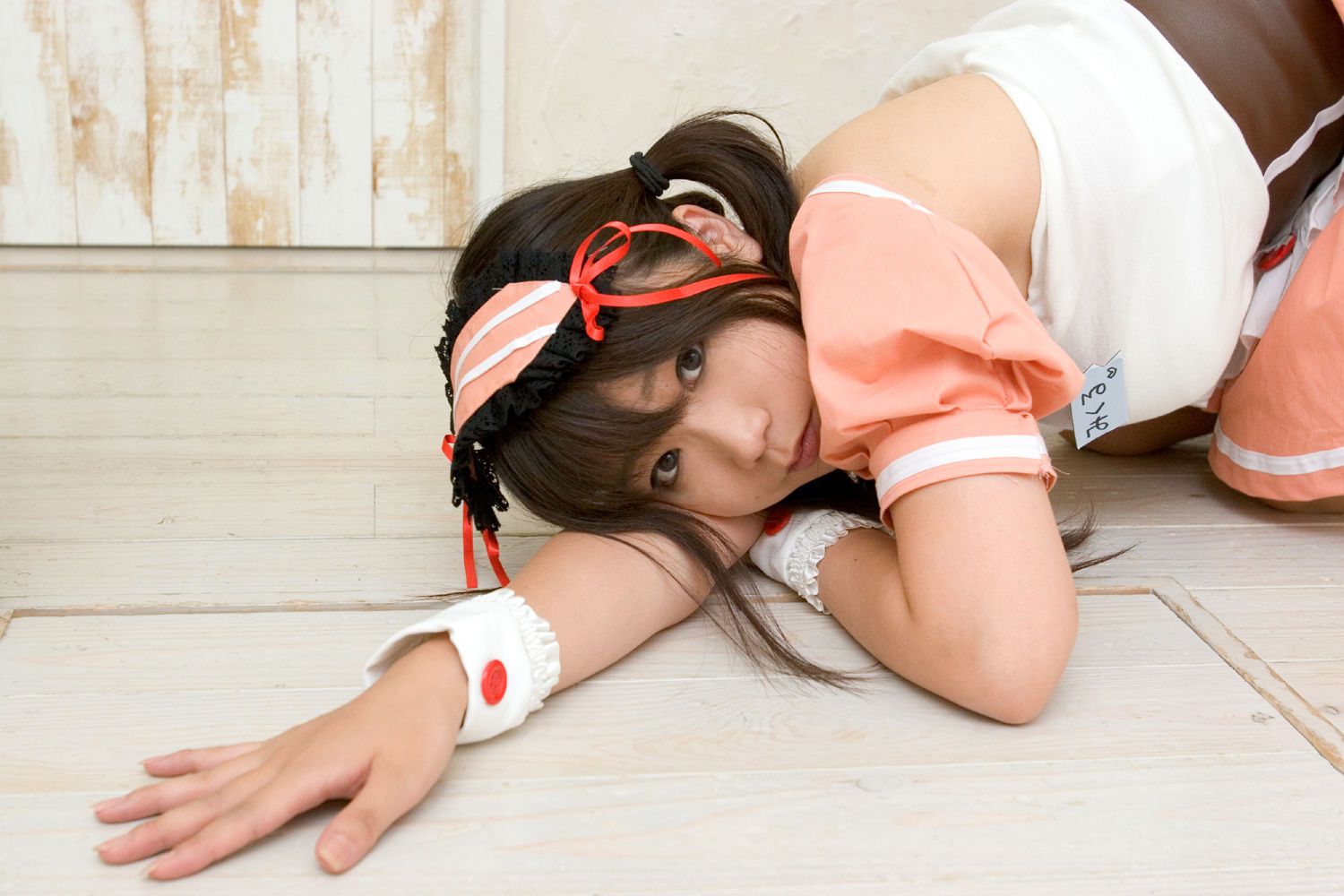 Chiyoko(チョコボール向囲) 《Suzumiya Haruhi no Yuuutsu》Suzumiya Haruhi+Asahina Mikuru