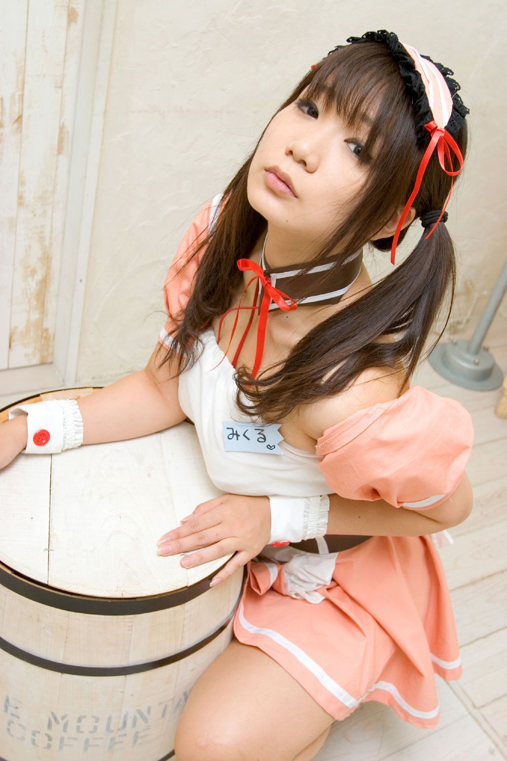 Chiyoko(チョコボール向囲) 《Suzumiya Haruhi no Yuuutsu》Suzumiya Haruhi+Asahina Mikuru
