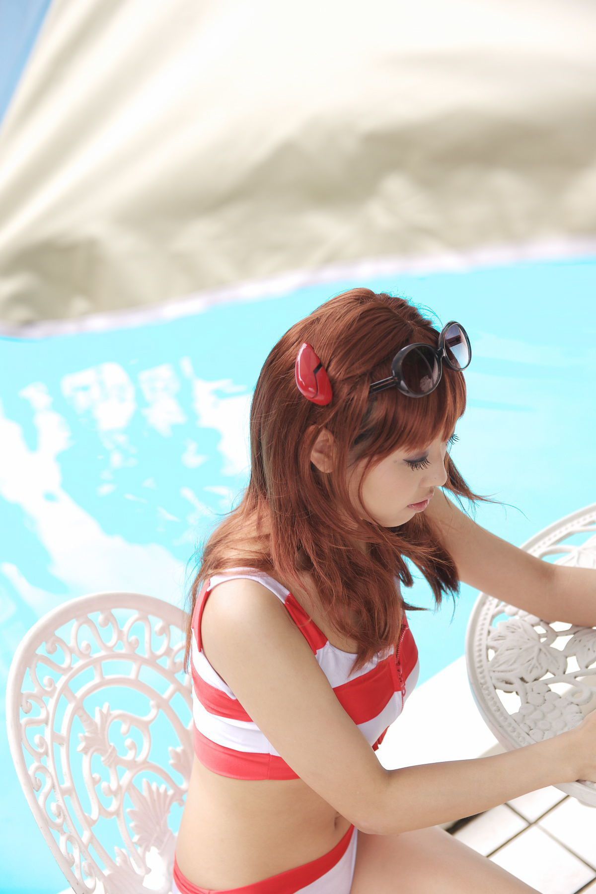 Ahane(亜羽音)  (コスプレ) アスカの夏休み