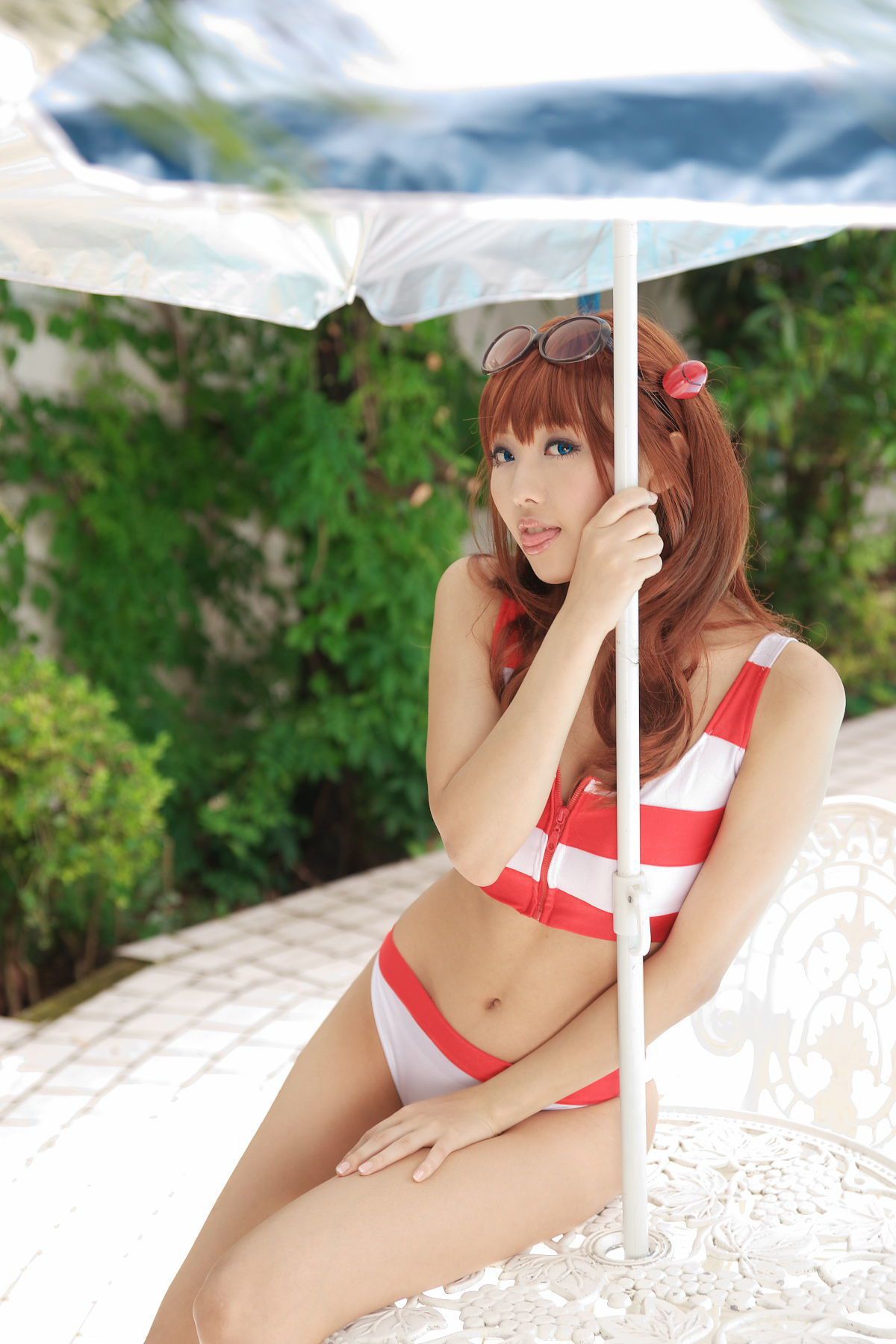 Ahane(亜羽音)  (コスプレ) アスカの夏休み