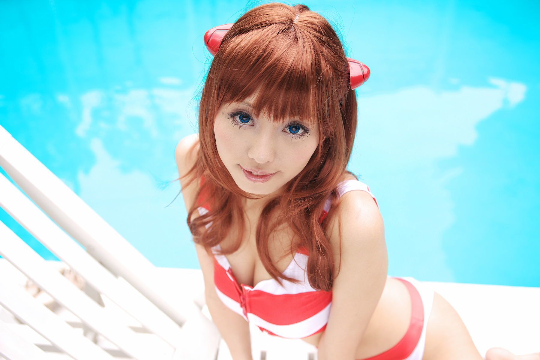 Ahane(亜羽音)  (コスプレ) アスカの夏休み