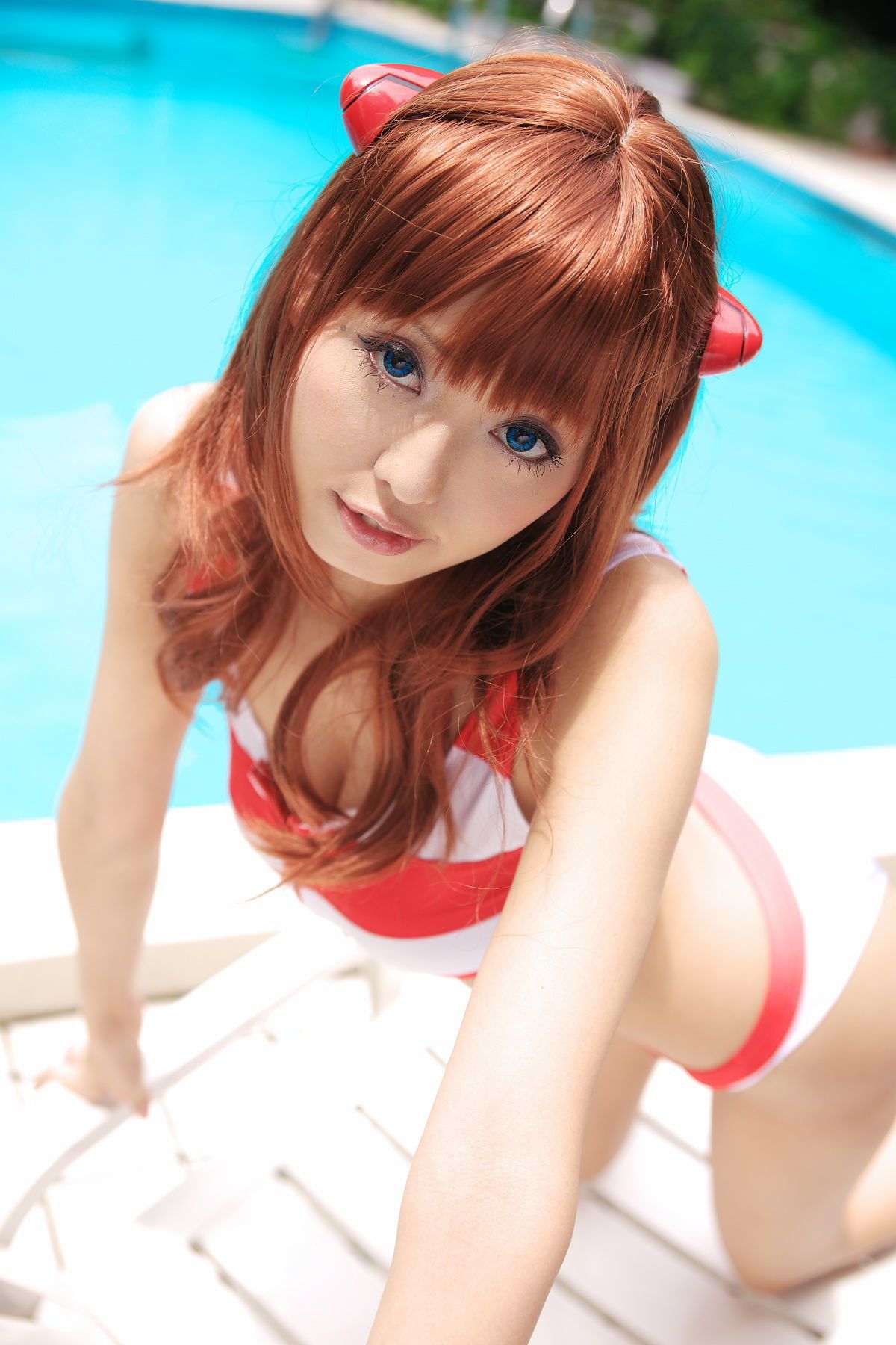 Ahane(亜羽音)  (コスプレ) アスカの夏休み