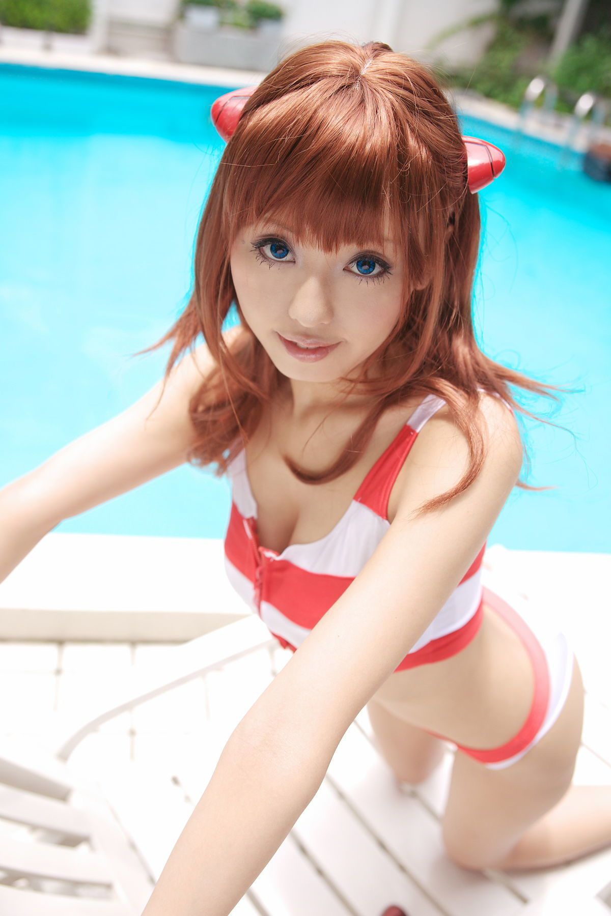Ahane(亜羽音)  (コスプレ) アスカの夏休み