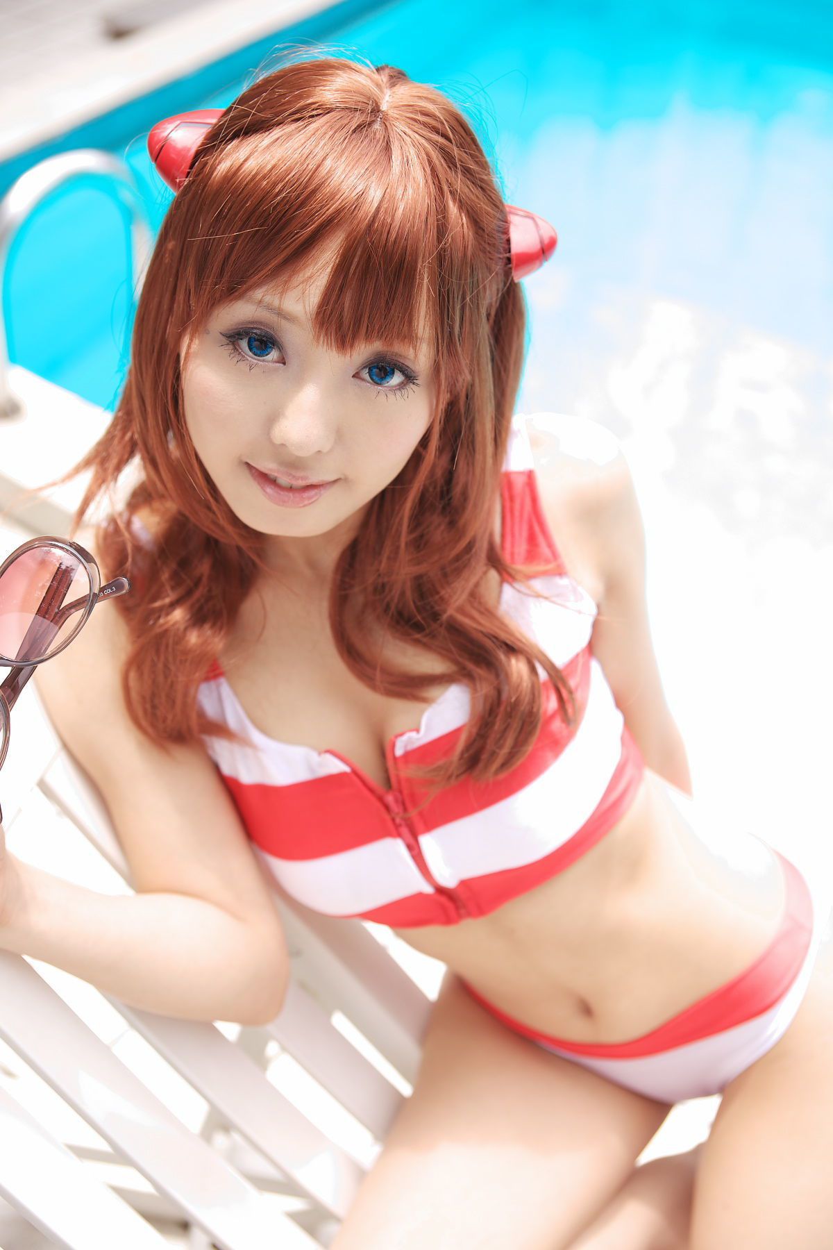 Ahane(亜羽音)  (コスプレ) アスカの夏休み