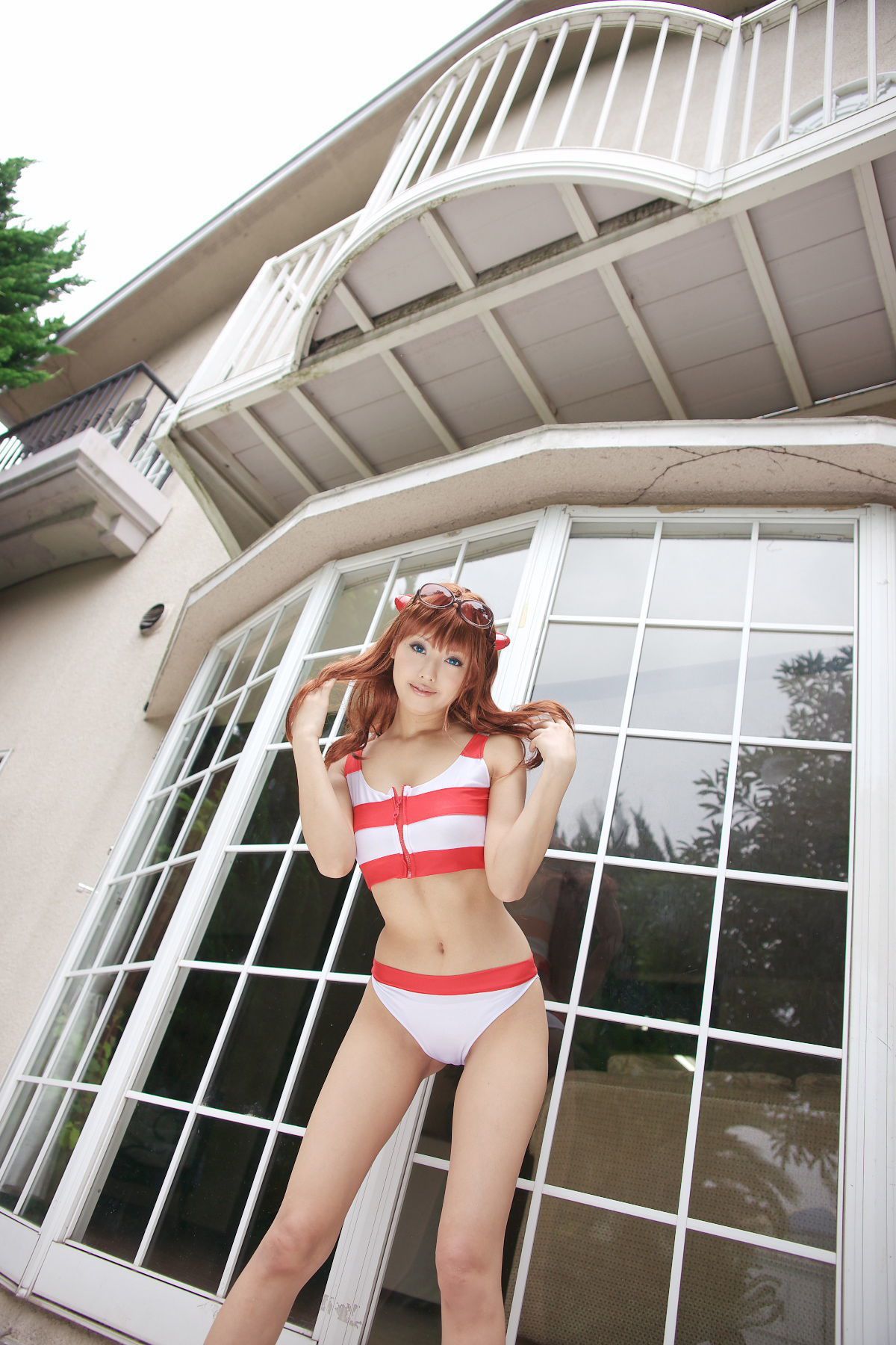 Ahane(亜羽音)  (コスプレ) アスカの夏休み