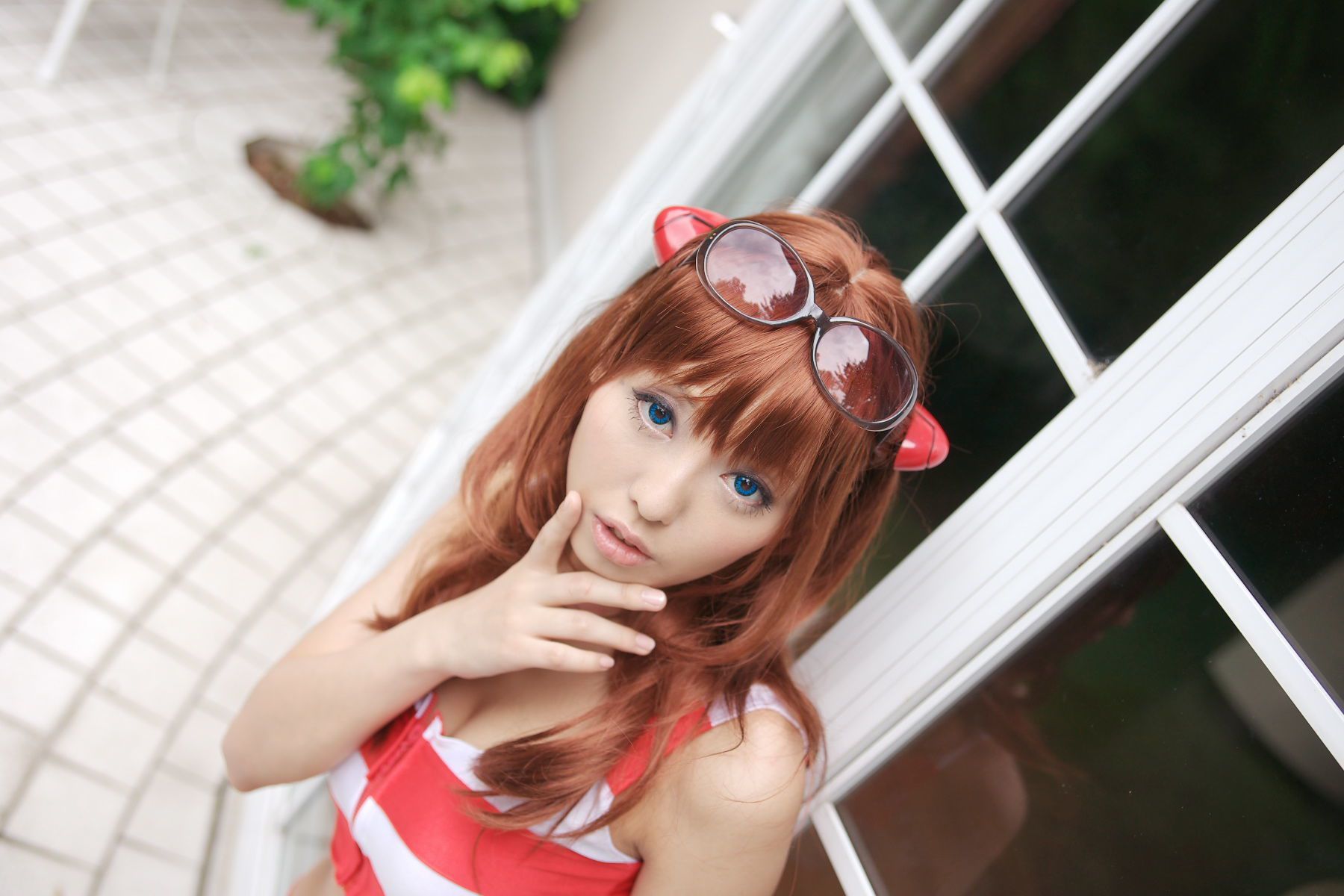 Ahane(亜羽音)  (コスプレ) アスカの夏休み