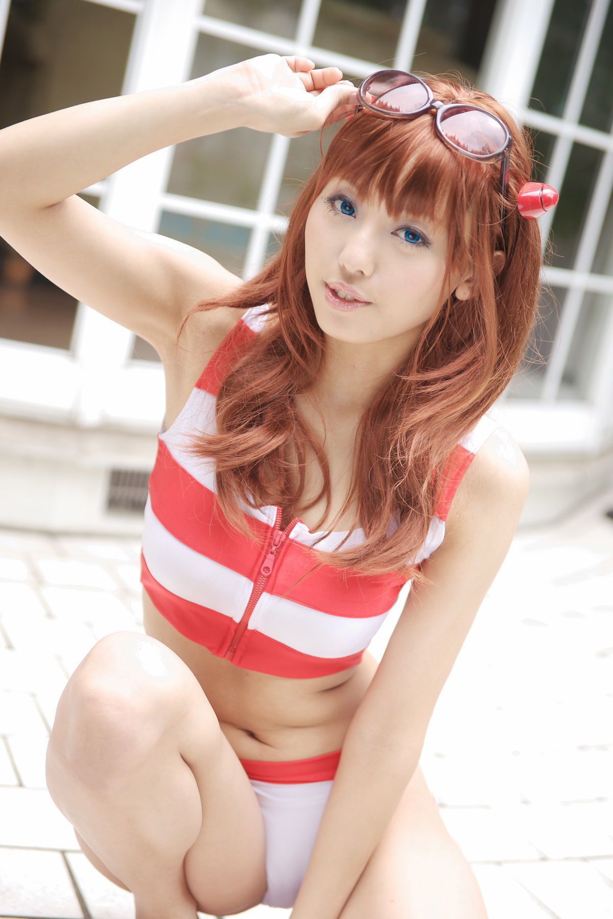 Ahane(亜羽音)  (コスプレ) アスカの夏休み