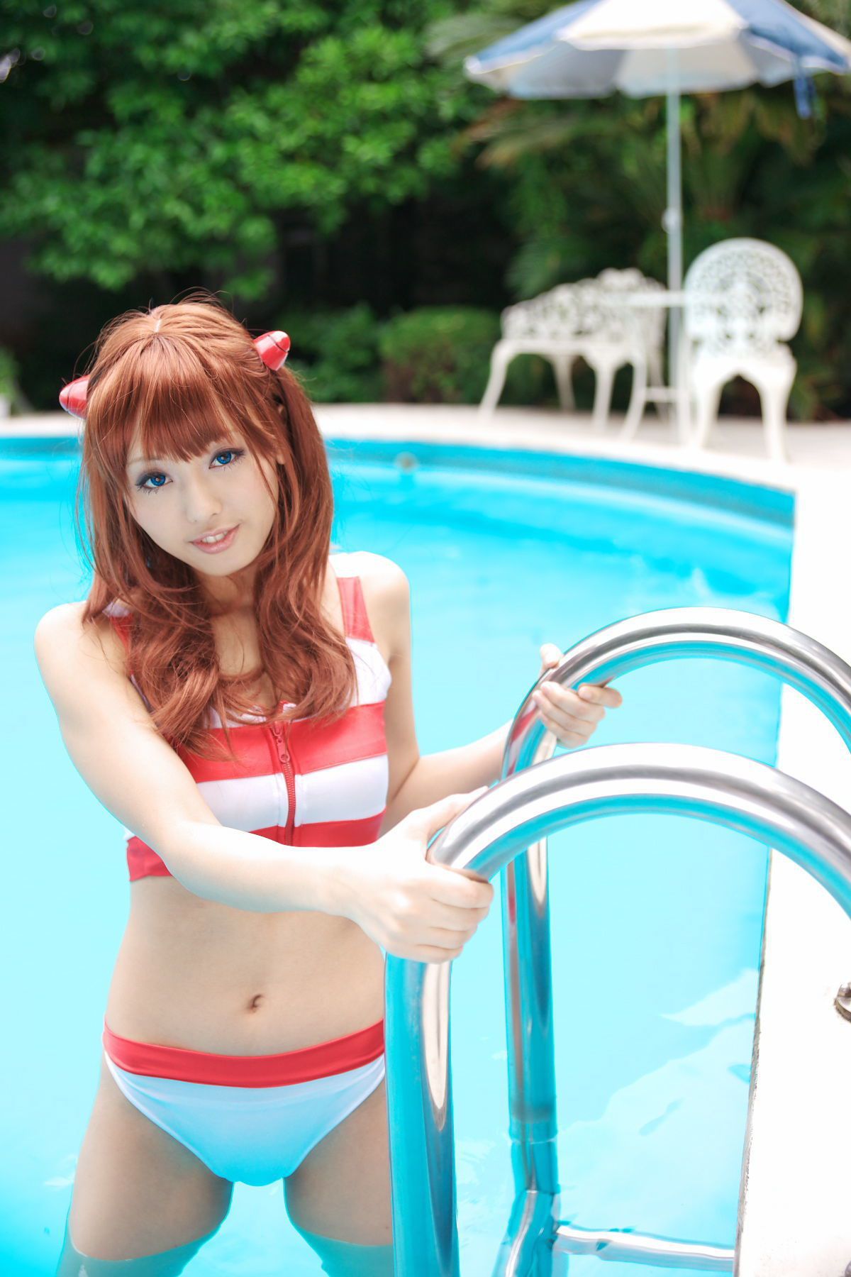 Ahane(亜羽音)  (コスプレ) アスカの夏休み