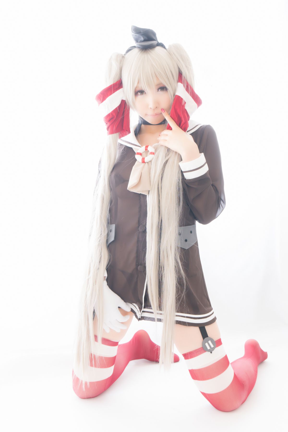 桃色れく (Momoiro Reku) 《Kantai Collection》Amatsukaze(天津風) [KURUPIKA]