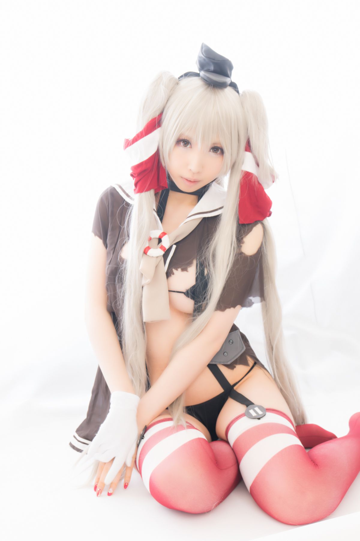 桃色れく (Momoiro Reku) 《Kantai Collection》Amatsukaze(天津風) [KURUPIKA]