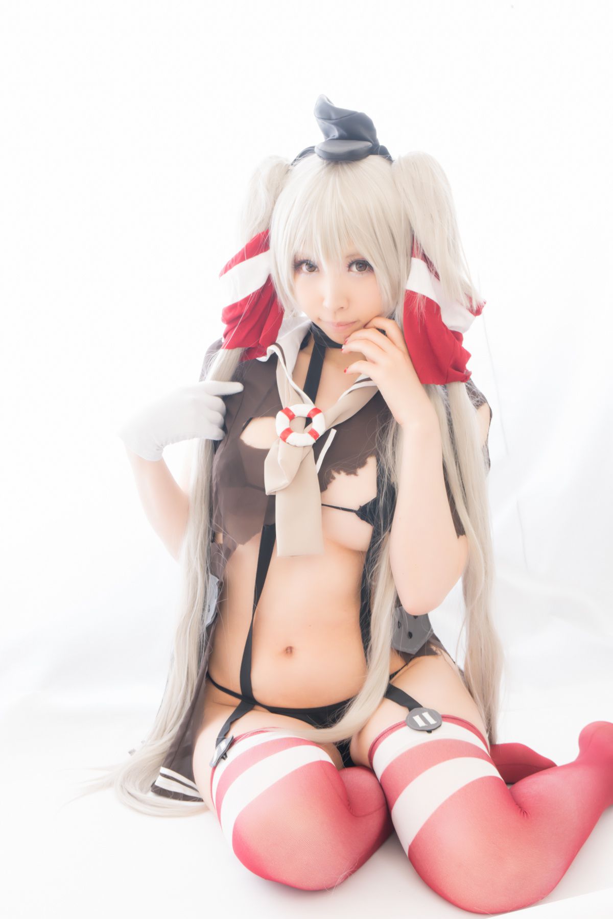桃色れく (Momoiro Reku) 《Kantai Collection》Amatsukaze(天津風) [KURUPIKA]