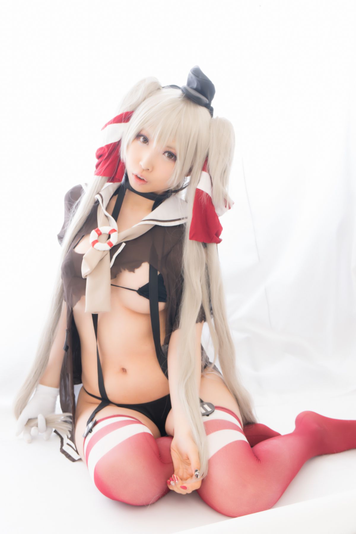 桃色れく (Momoiro Reku) 《Kantai Collection》Amatsukaze(天津風) [KURUPIKA]