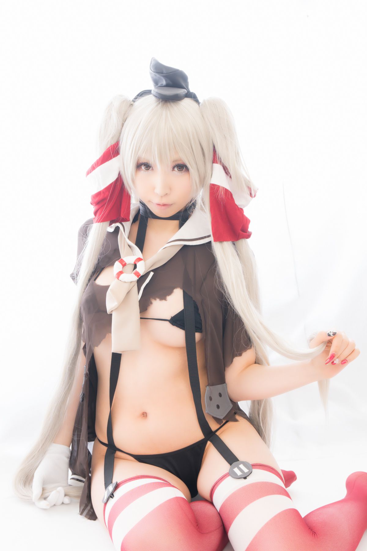 桃色れく (Momoiro Reku) 《Kantai Collection》Amatsukaze(天津風) [KURUPIKA]