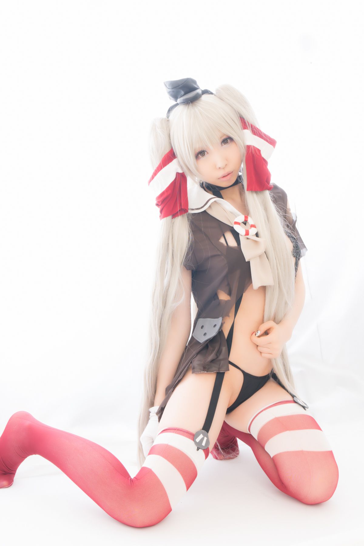 桃色れく (Momoiro Reku) 《Kantai Collection》Amatsukaze(天津風) [KURUPIKA]