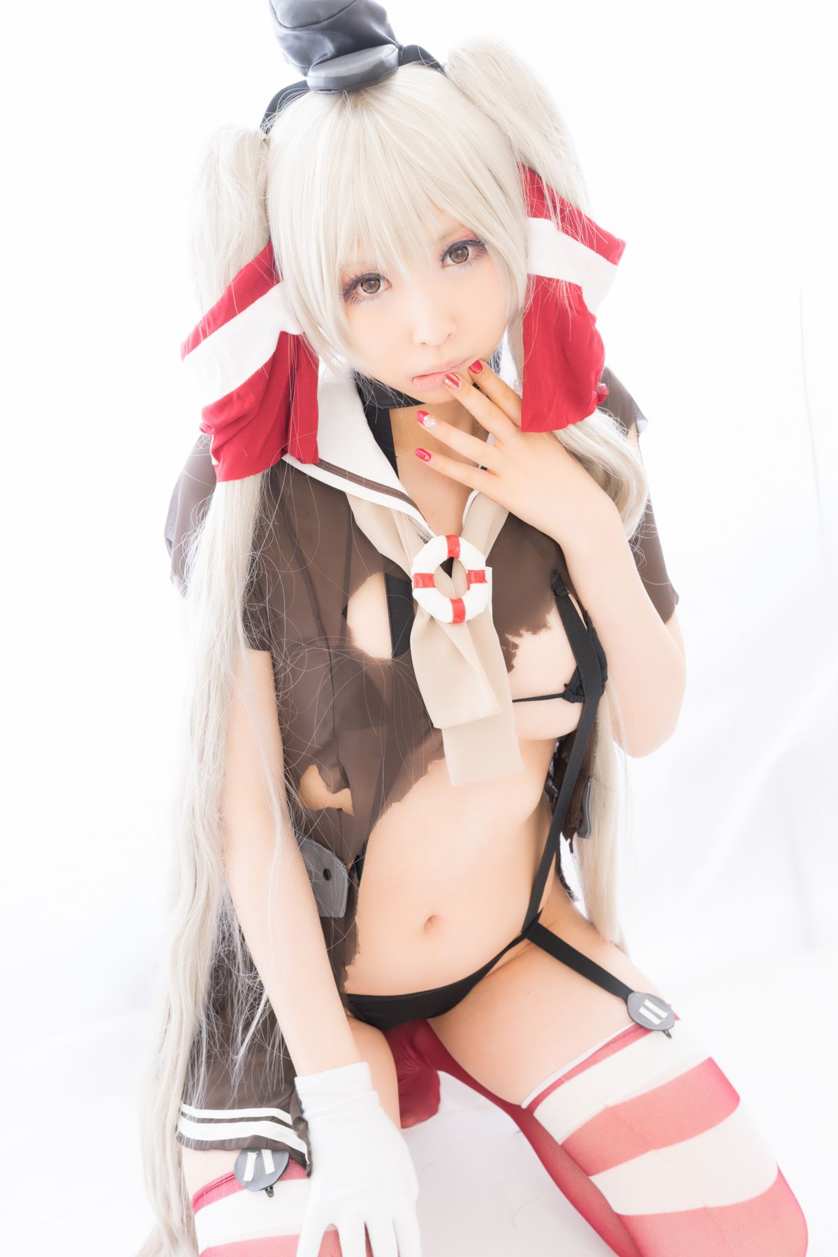 桃色れく (Momoiro Reku) 《Kantai Collection》Amatsukaze(天津風) [KURUPIKA]