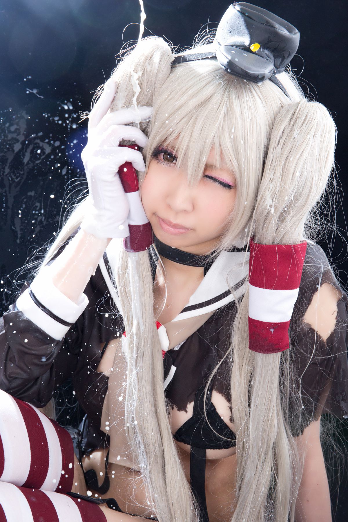 桃色れく (Momoiro Reku) 《Kantai Collection》Amatsukaze(天津風) [KURUPIKA]