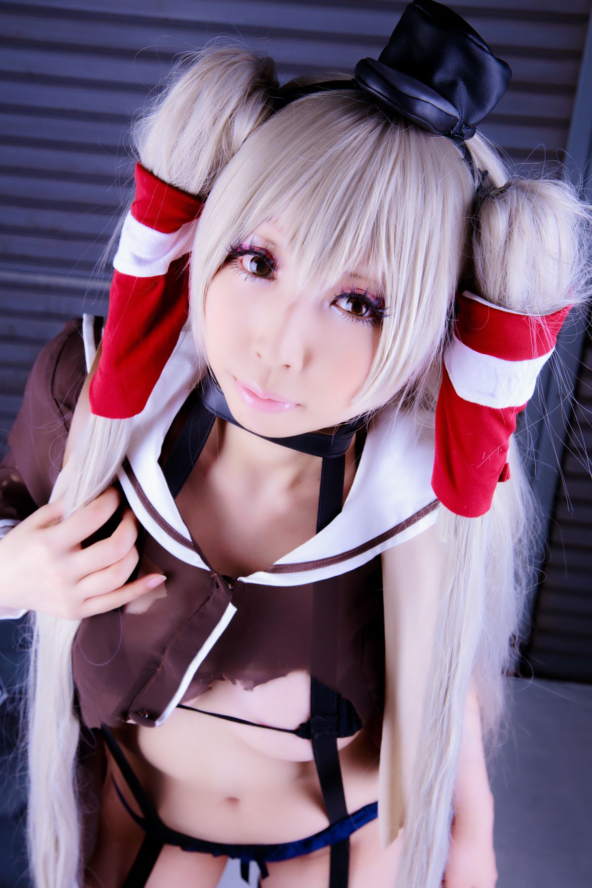 桃色れく (Momoiro Reku) 《Kantai Collection》Amatsukaze(天津風) [KURUPIKA]