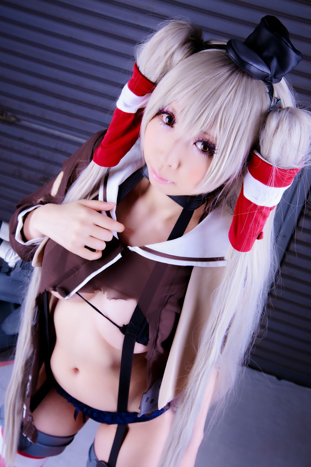 桃色れく (Momoiro Reku) 《Kantai Collection》Amatsukaze(天津風) [KURUPIKA]