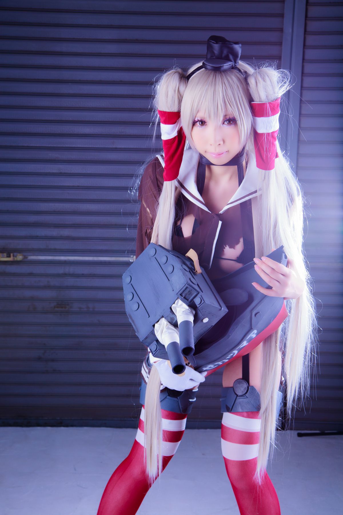 桃色れく (Momoiro Reku) 《Kantai Collection》Amatsukaze(天津風) [KURUPIKA]