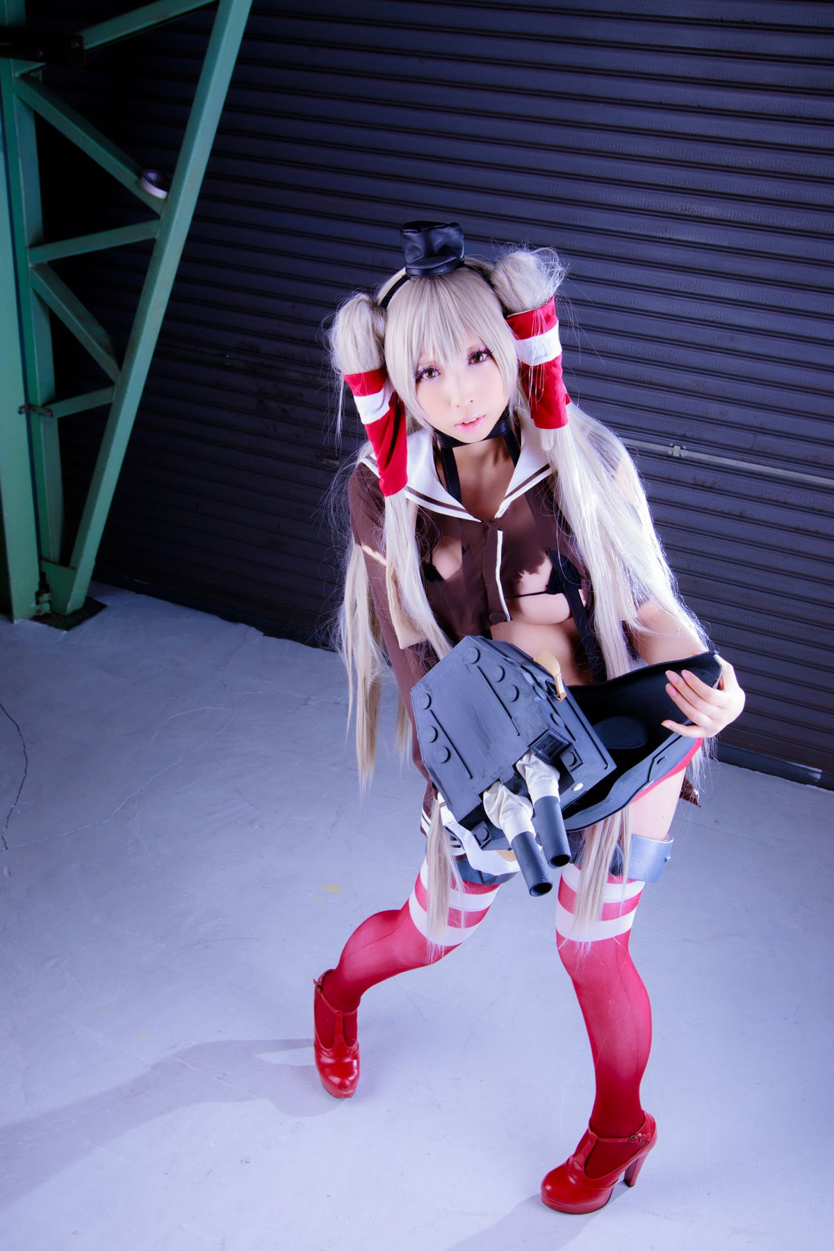 桃色れく (Momoiro Reku) 《Kantai Collection》Amatsukaze(天津風) [KURUPIKA]