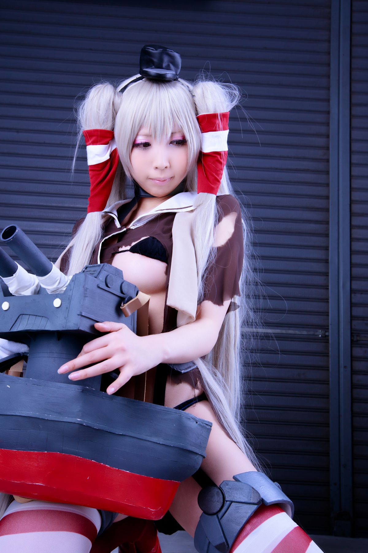 桃色れく (Momoiro Reku) 《Kantai Collection》Amatsukaze(天津風) [KURUPIKA]