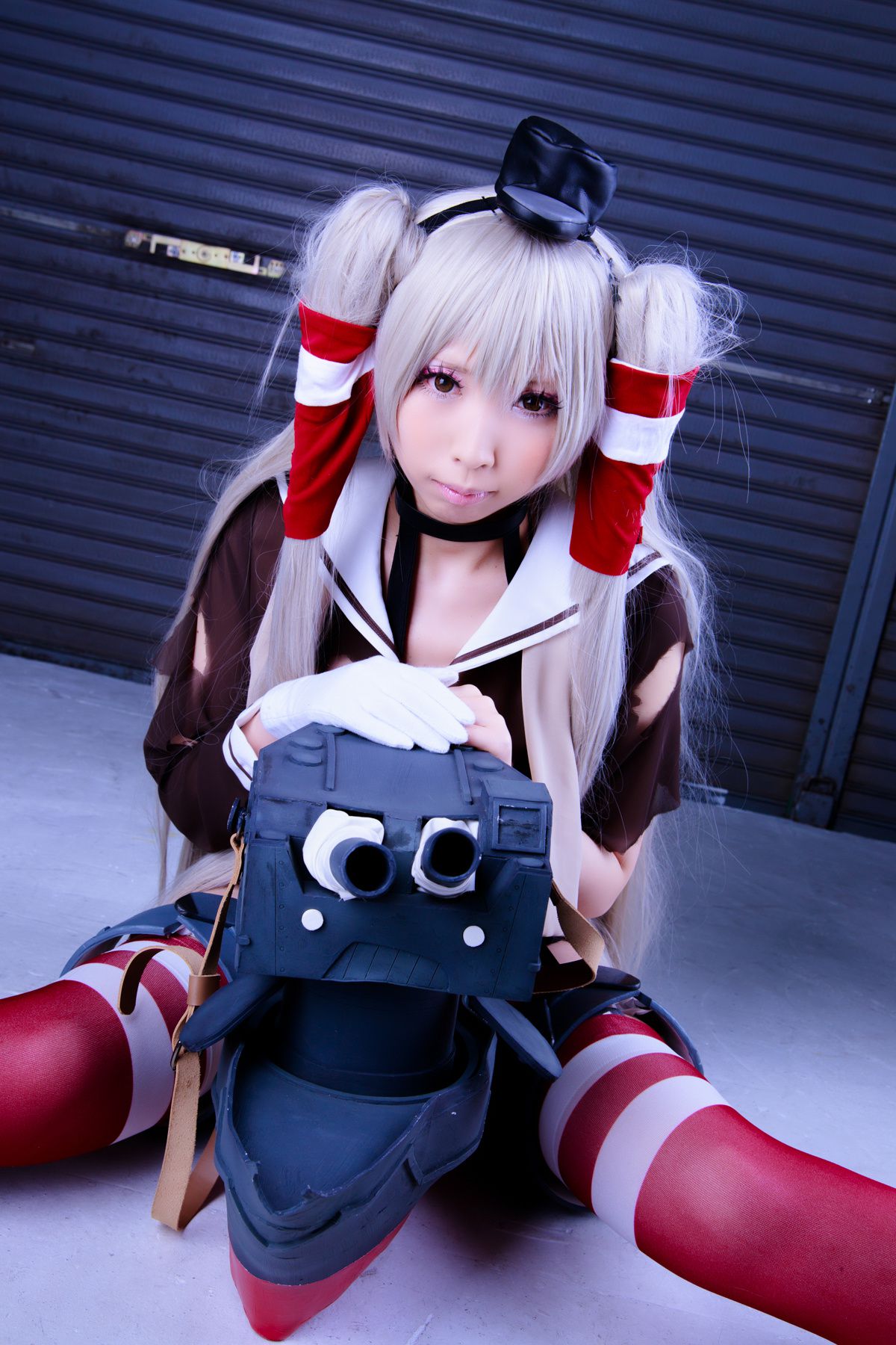 桃色れく (Momoiro Reku) 《Kantai Collection》Amatsukaze(天津風) [KURUPIKA]