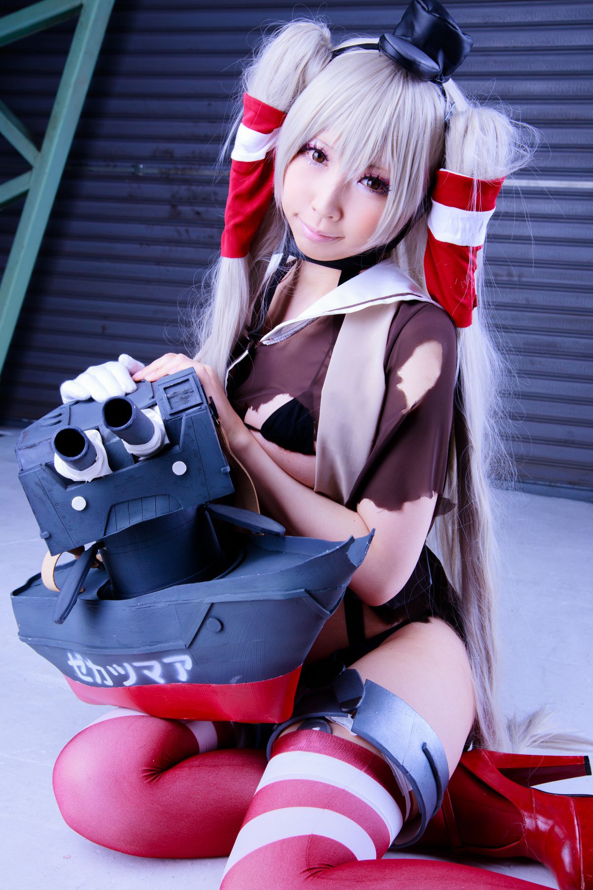 桃色れく (Momoiro Reku) 《Kantai Collection》Amatsukaze(天津風) [KURUPIKA]