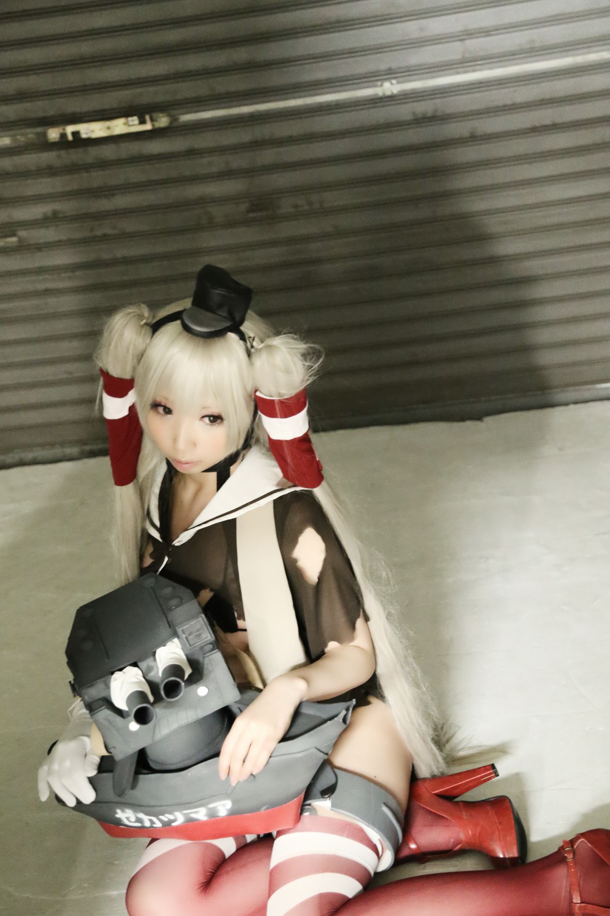 桃色れく (Momoiro Reku) 《Kantai Collection》Amatsukaze(天津風) [KURUPIKA]