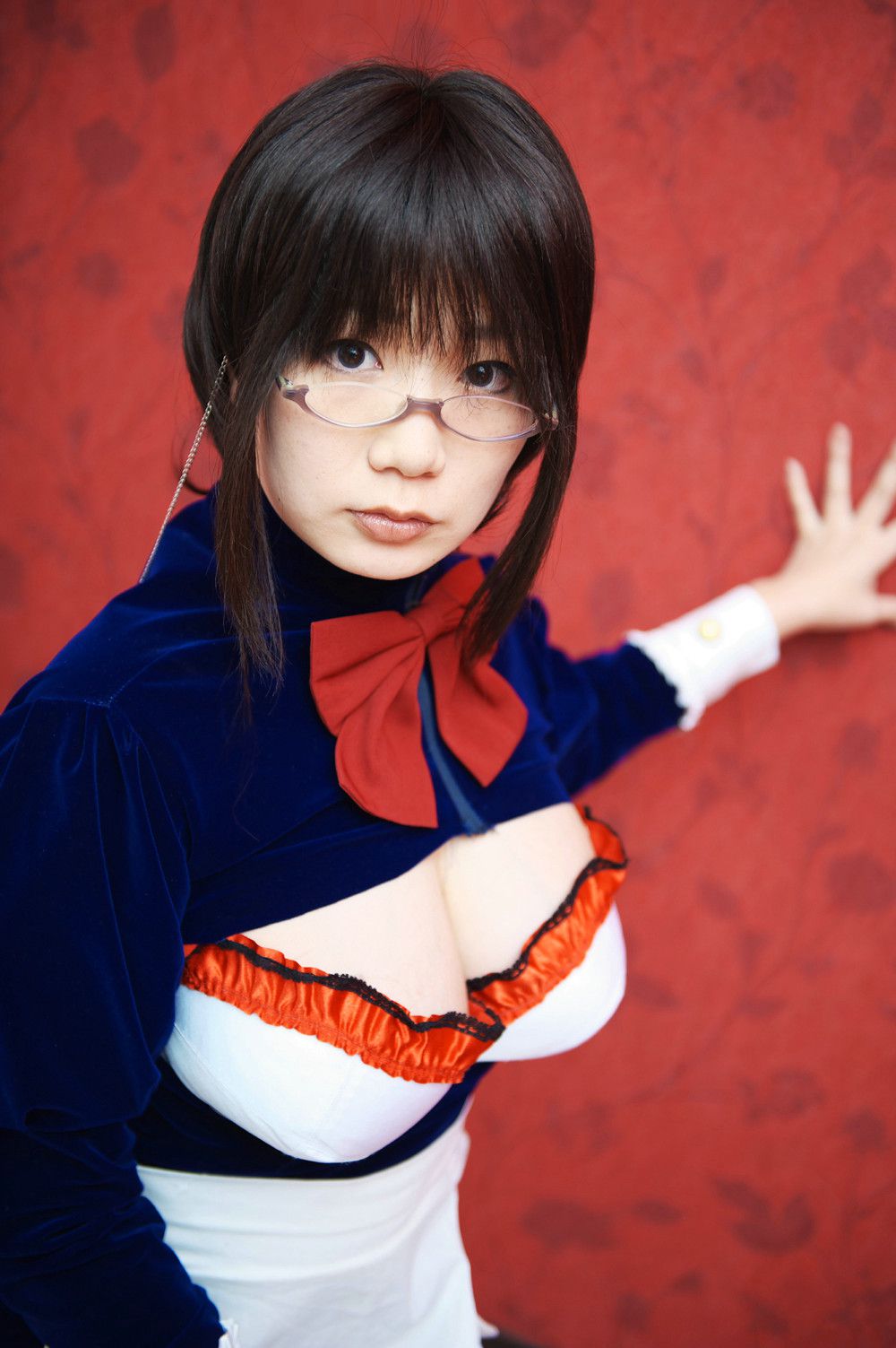 Chiyoko(チョコボール向囲) Unknown Character女仆眼镜娘