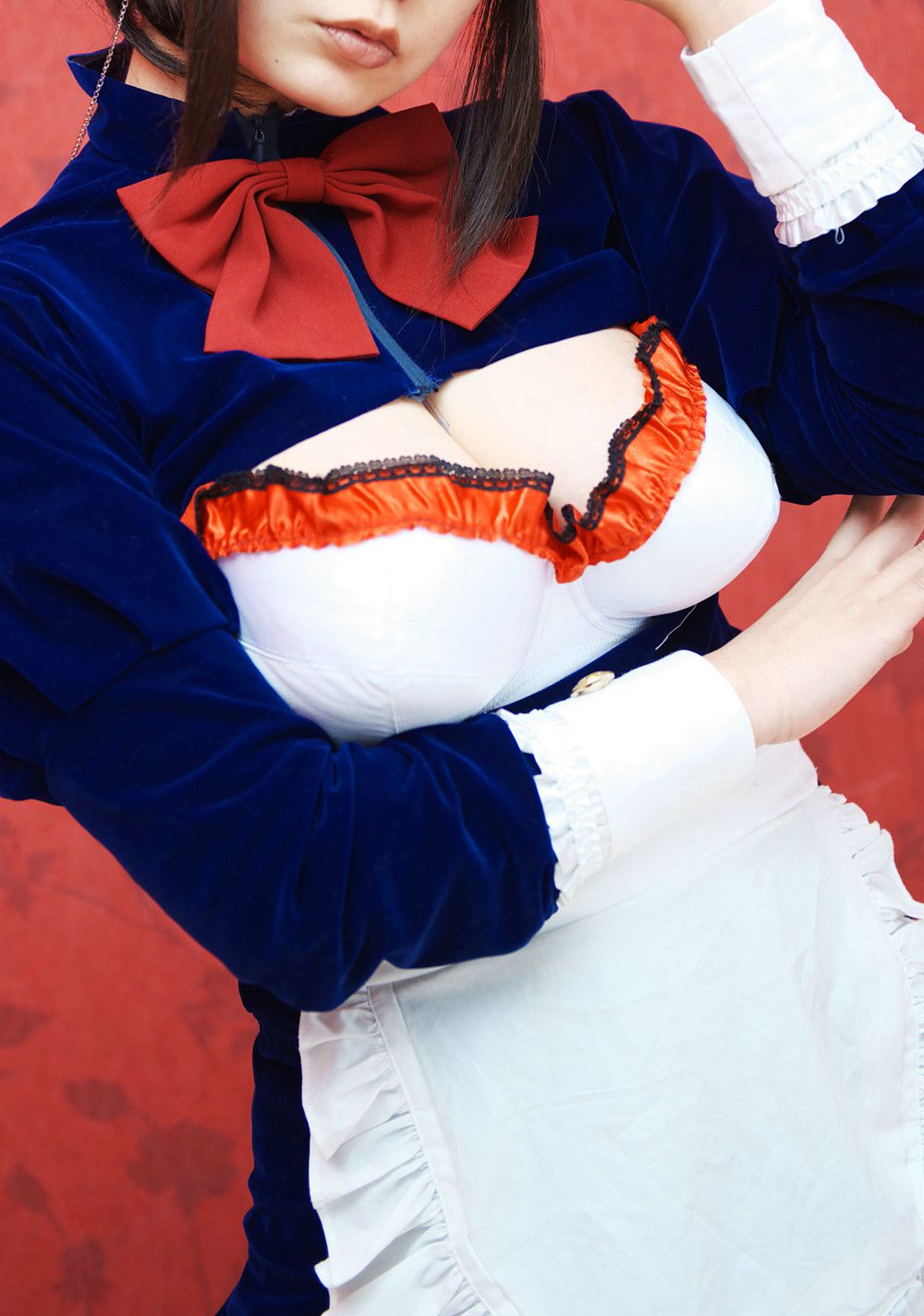 Chiyoko(チョコボール向囲) Unknown Character女仆眼镜娘