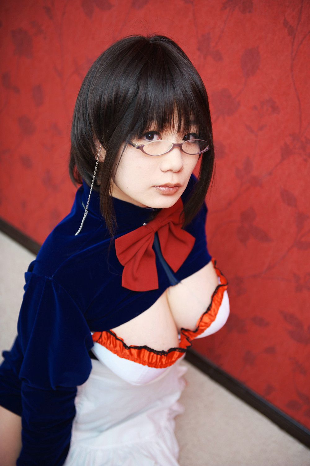 Chiyoko(チョコボール向囲) Unknown Character女仆眼镜娘
