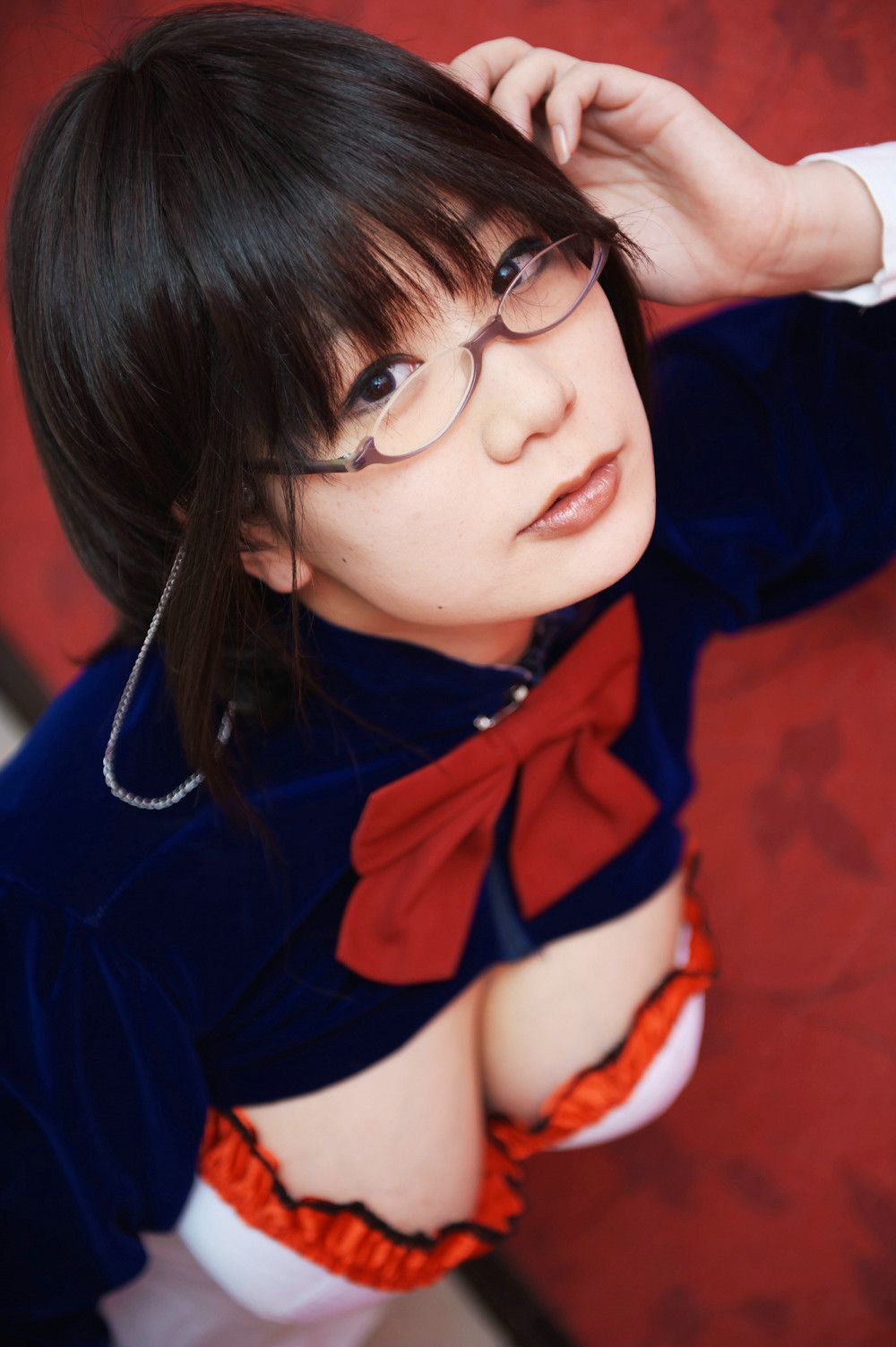 Chiyoko(チョコボール向囲) Unknown Character女仆眼镜娘