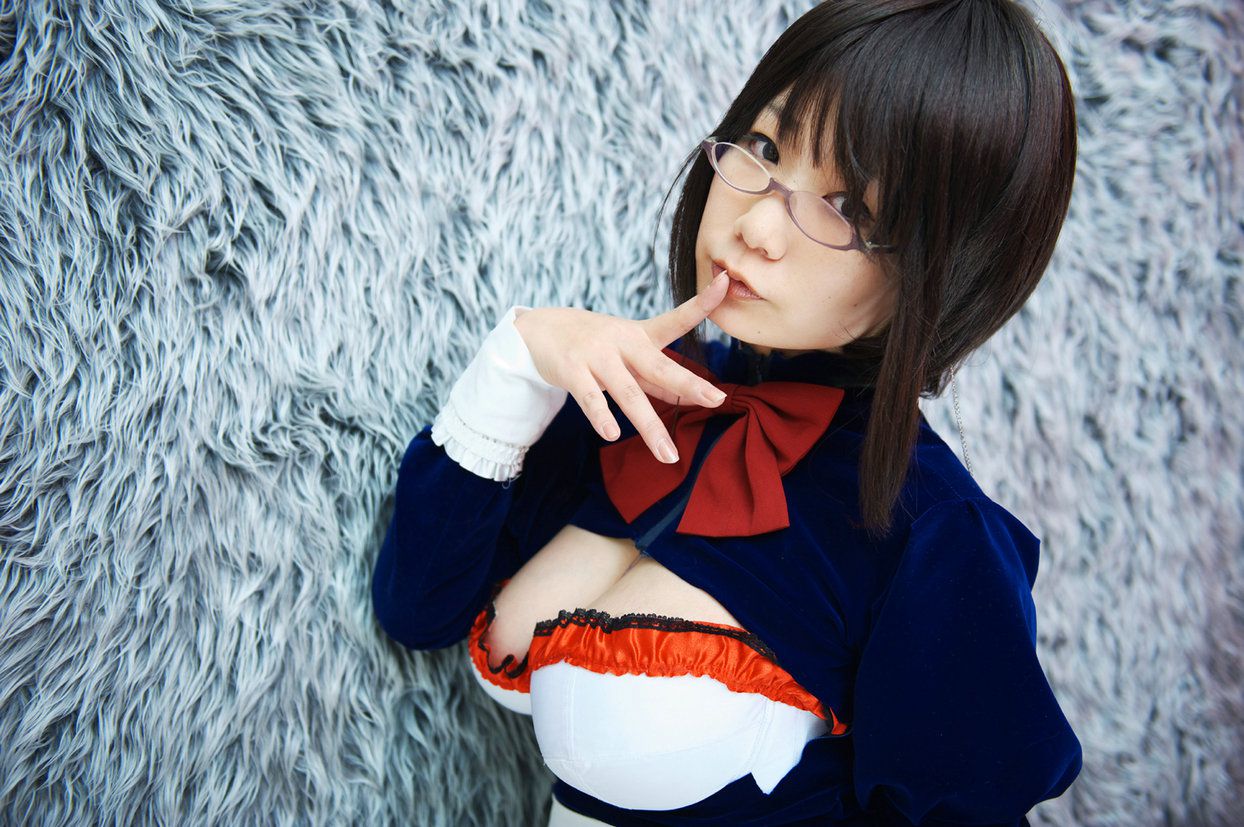 Chiyoko(チョコボール向囲) Unknown Character女仆眼镜娘