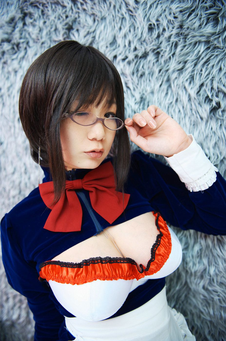 Chiyoko(チョコボール向囲) Unknown Character女仆眼镜娘