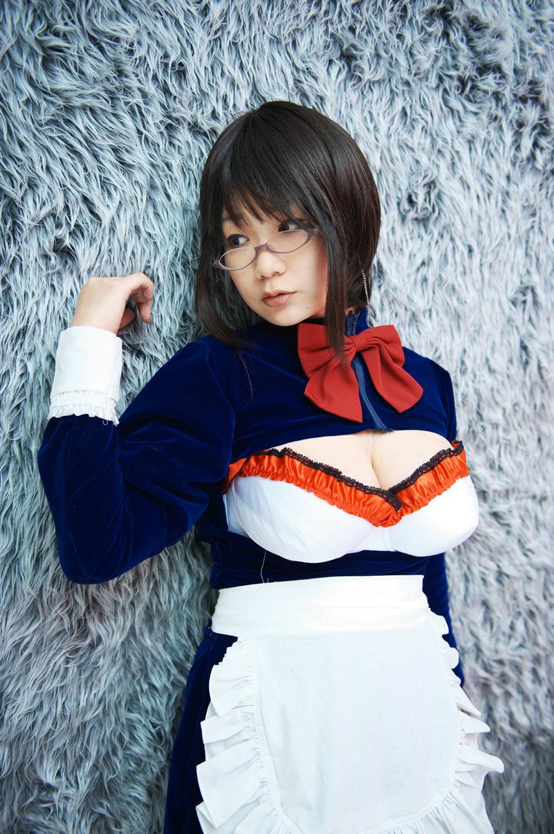 Chiyoko(チョコボール向囲) Unknown Character女仆眼镜娘