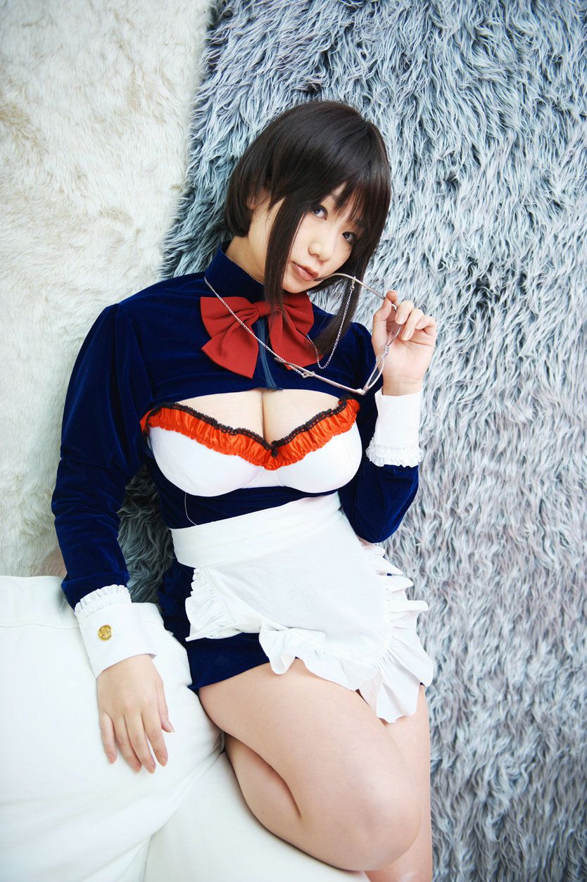 Chiyoko(チョコボール向囲) Unknown Character女仆眼镜娘
