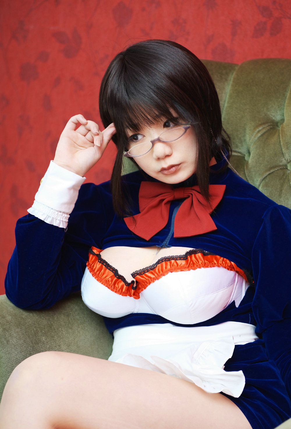 Chiyoko(チョコボール向囲) Unknown Character女仆眼镜娘