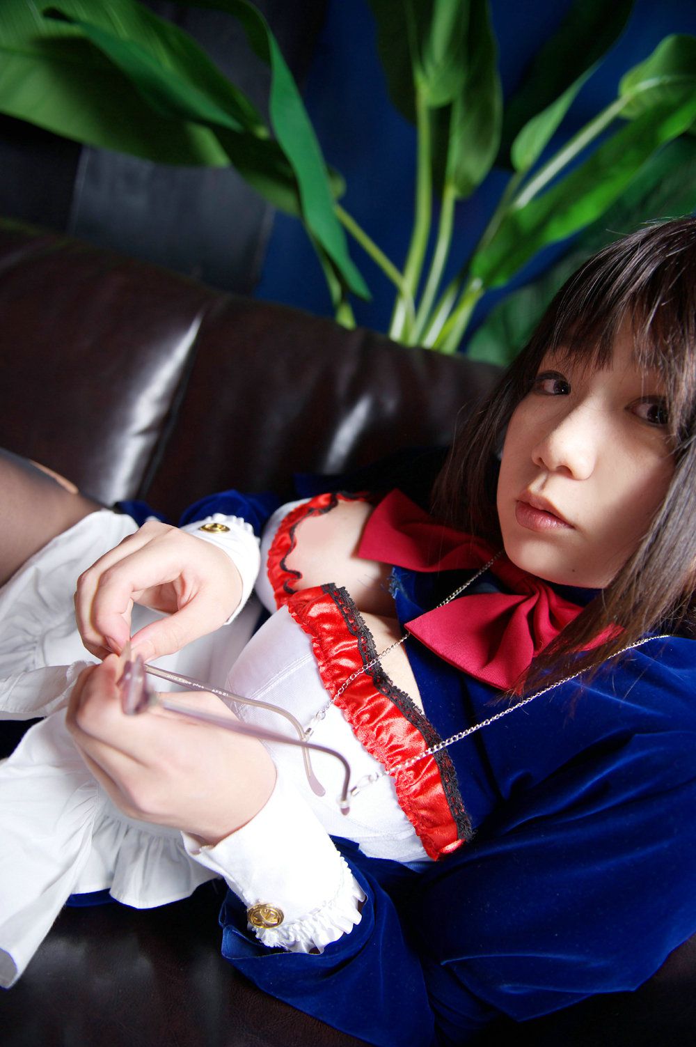 Chiyoko(チョコボール向囲) Unknown Character女仆眼镜娘