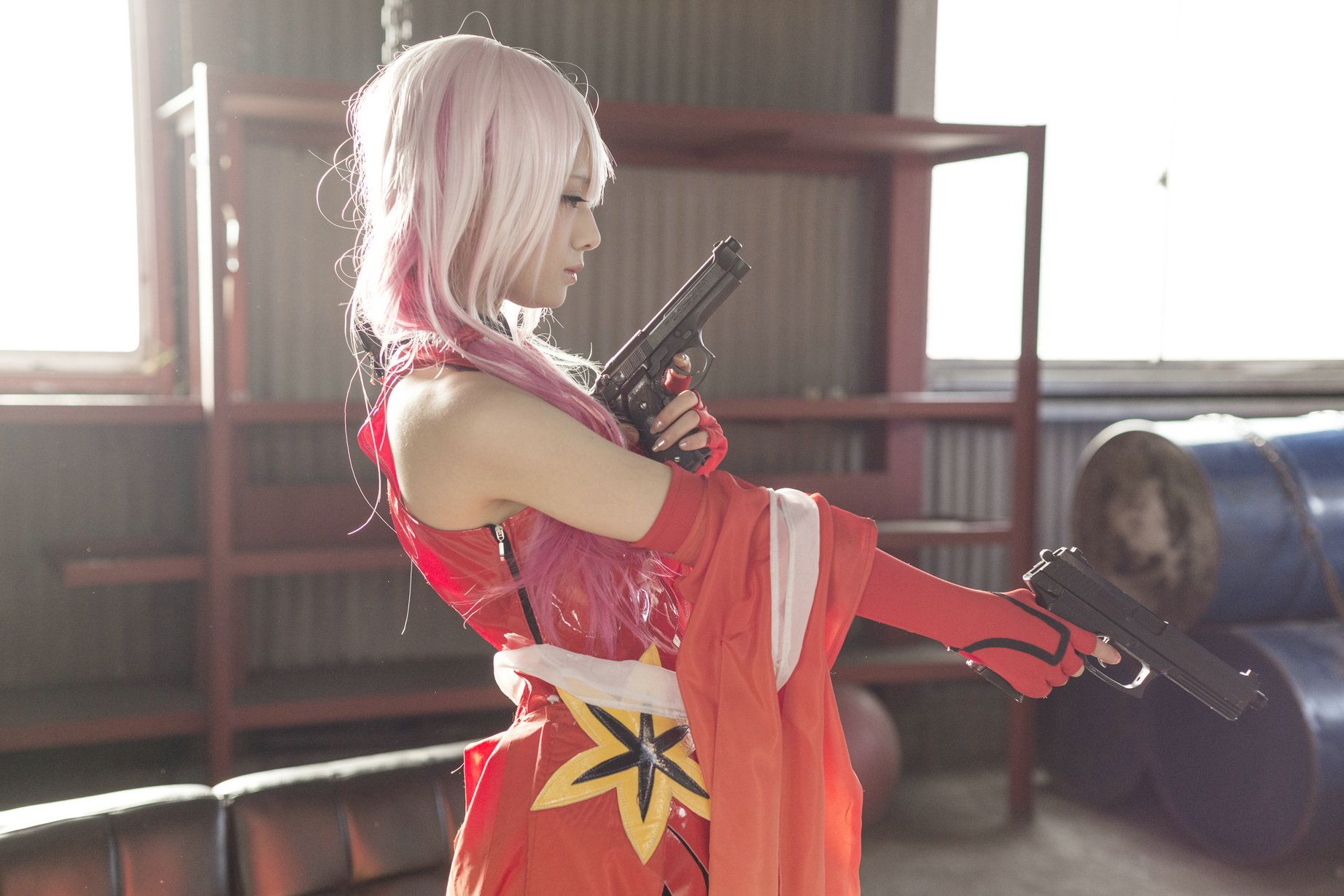 Usakichi(うさ吉) 《Guilty Crown》Yuzuriha Inori [Flameworks]