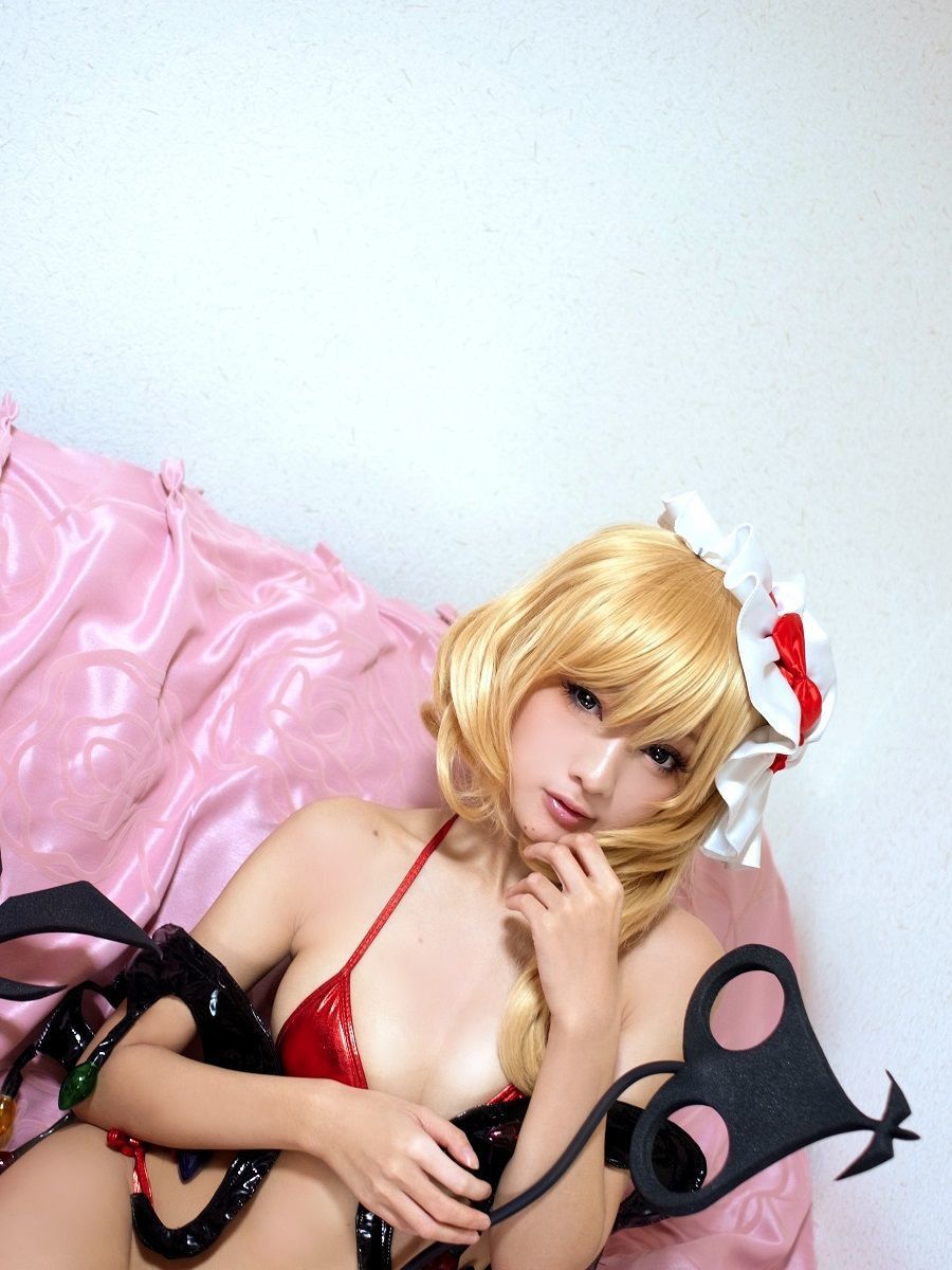 火将ロシエル 《Touhou Project》Hakurei Reimu+Flandre Scarlet [猫耳メイド屋]